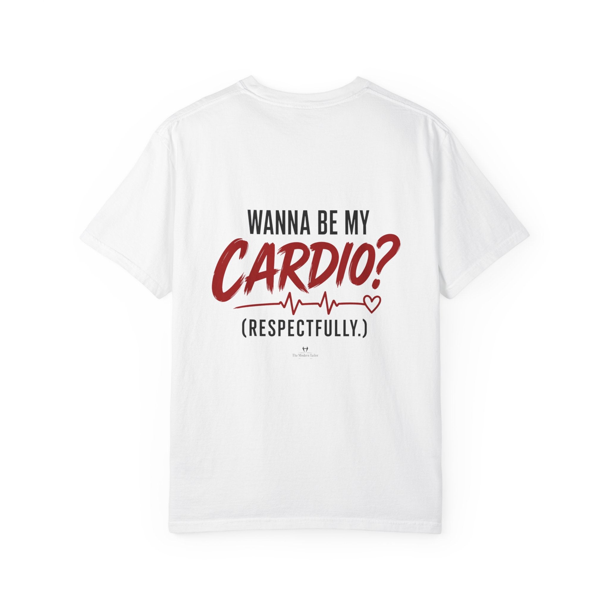 Cardio? Respectfully. Back-Print Graphic T-Shirt