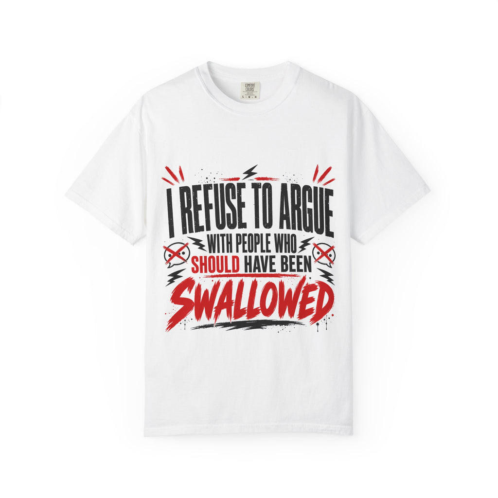 Swallowed Phrase Graphic T-Shirt