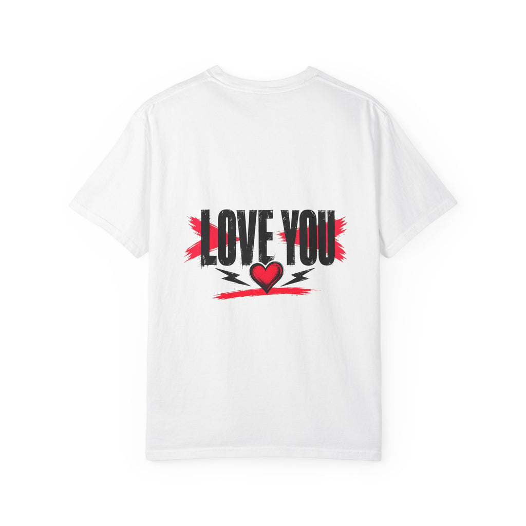 Did It Raw T-Shirt  "Glad Your Parents Did It Raw" Graphic Tee (Love You Back Print)