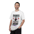 Diagnosed Graphic  Unisex Garment-Dyed T-shirt