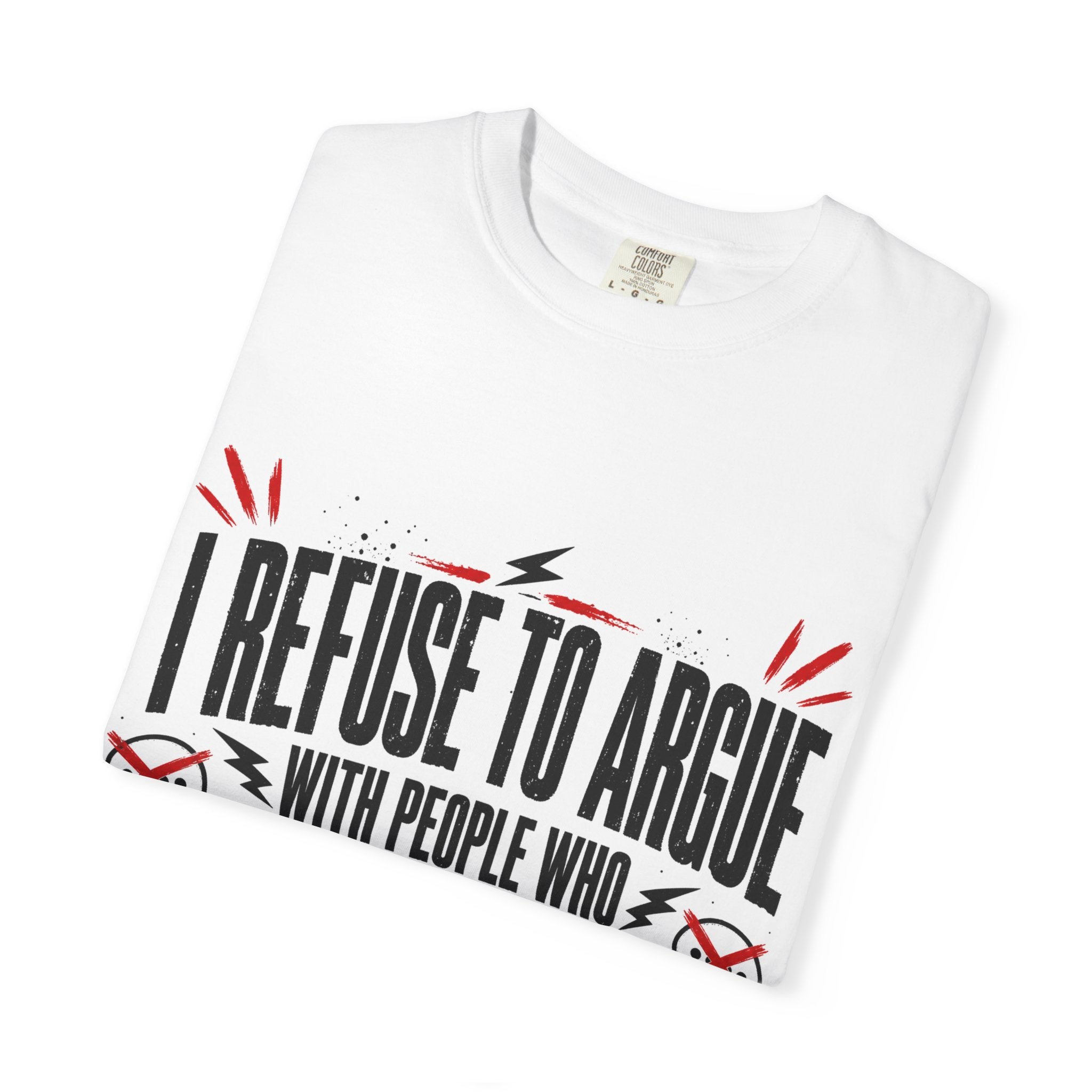 Swallowed Phrase Graphic T-Shirt