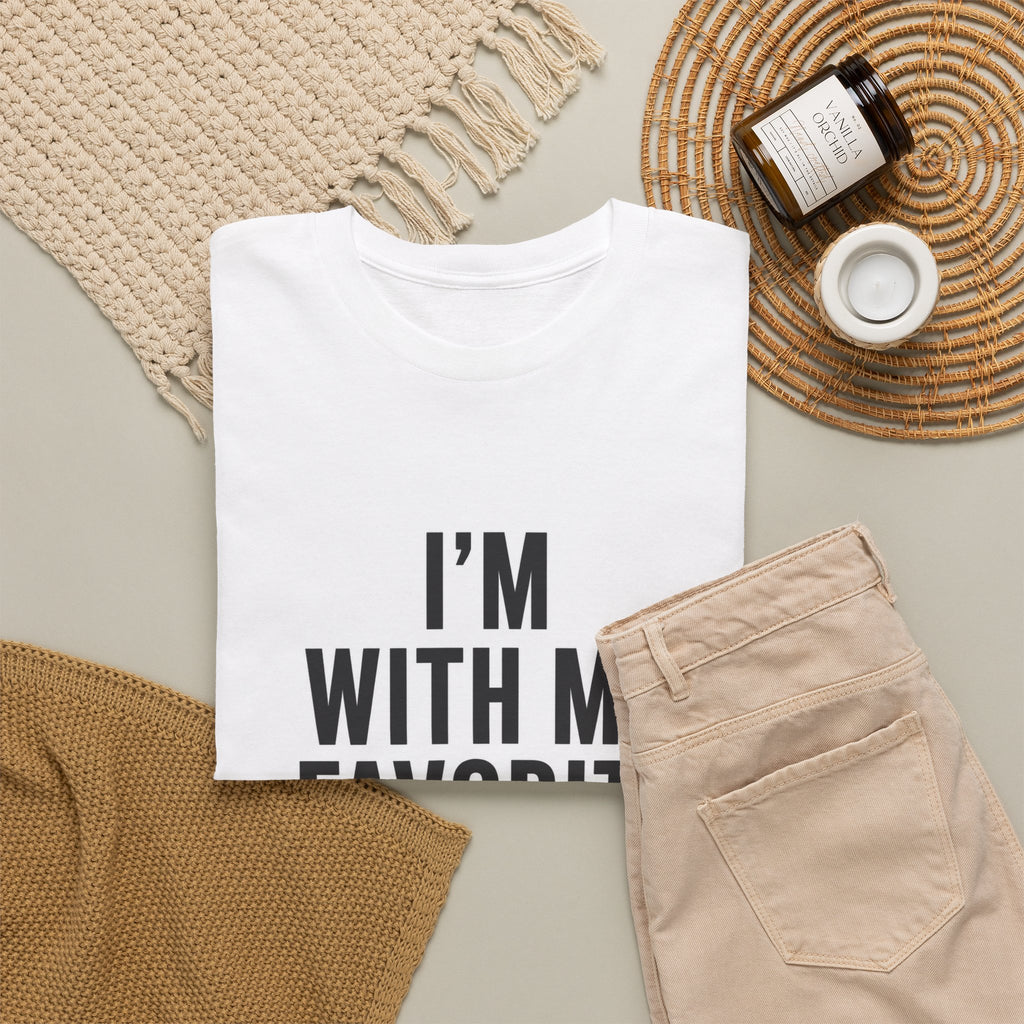 My favourite Red Flag Unisex Heavy Cotton Tee