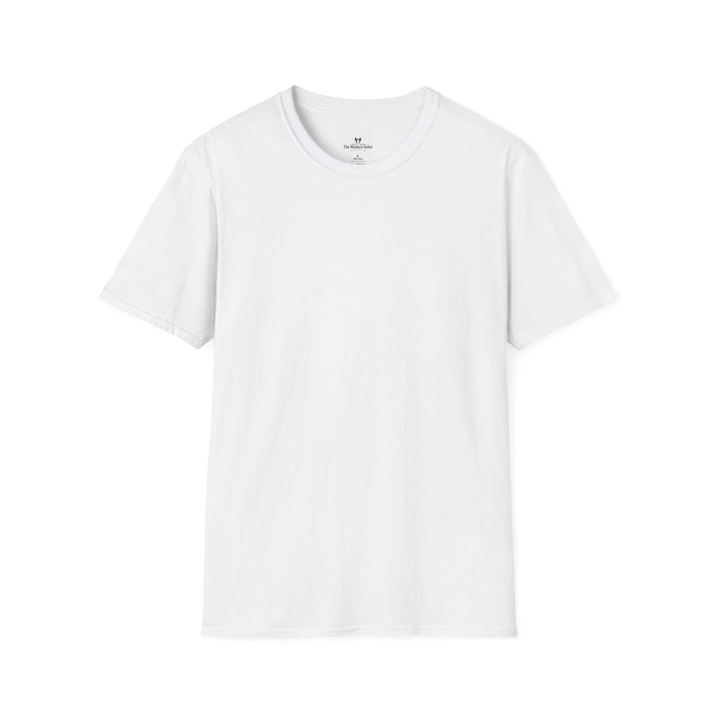 Classic White Tee  Minimal Everyday Crewneck T-Shirt