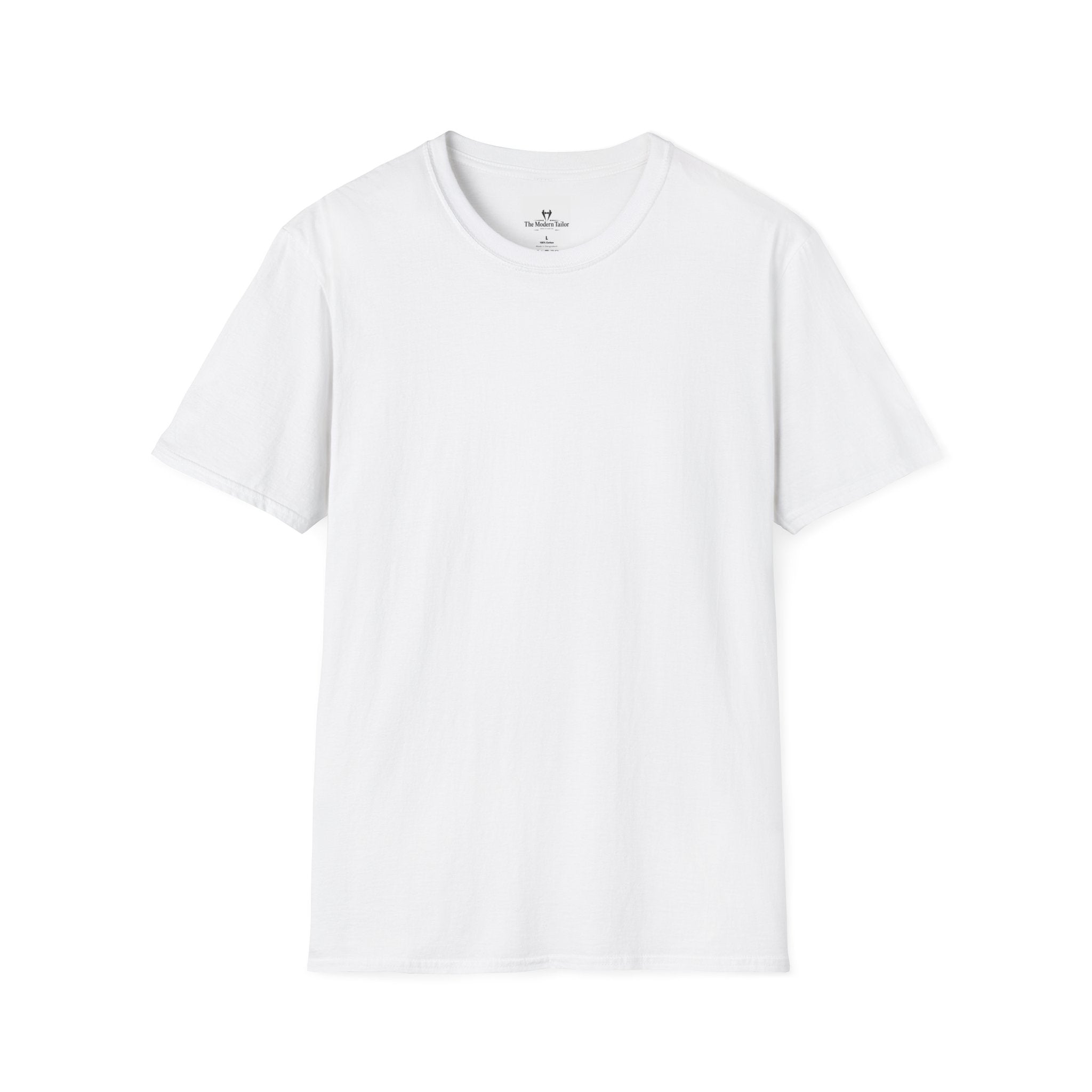 Classic White Tee  Minimal Everyday Crewneck T-Shirt