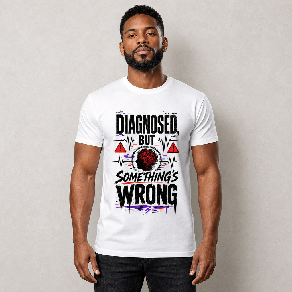 Diagnosed Graphic  Unisex Garment-Dyed T-shirt